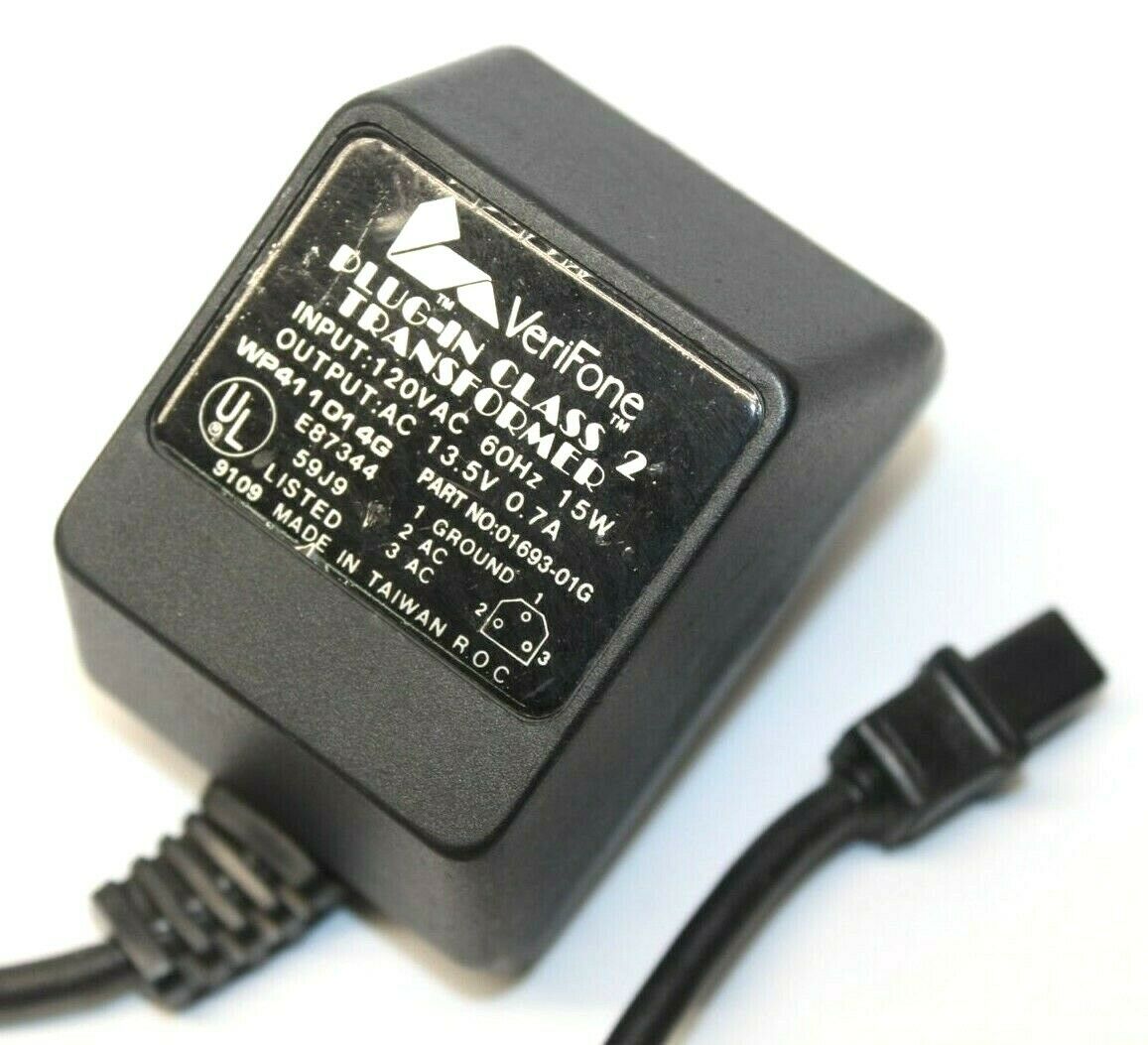 *Brand NEW* VeriFone WP411014G 13.5VAC 0.7A AC DC ADAPTER POWER SUPPLY